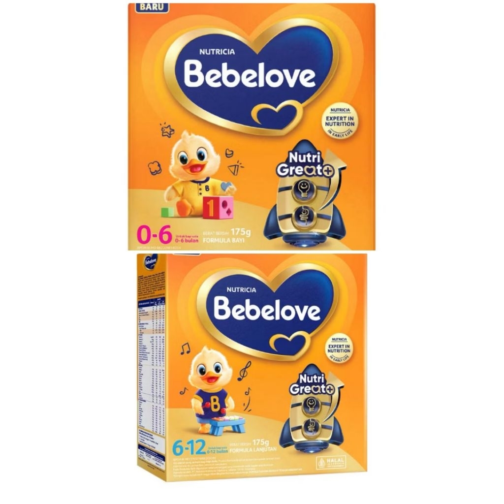 Jual BEBELOVE 0-6 dan 6-12 kemasan 175gr expired 2027 MURAH!! | Shopee ...