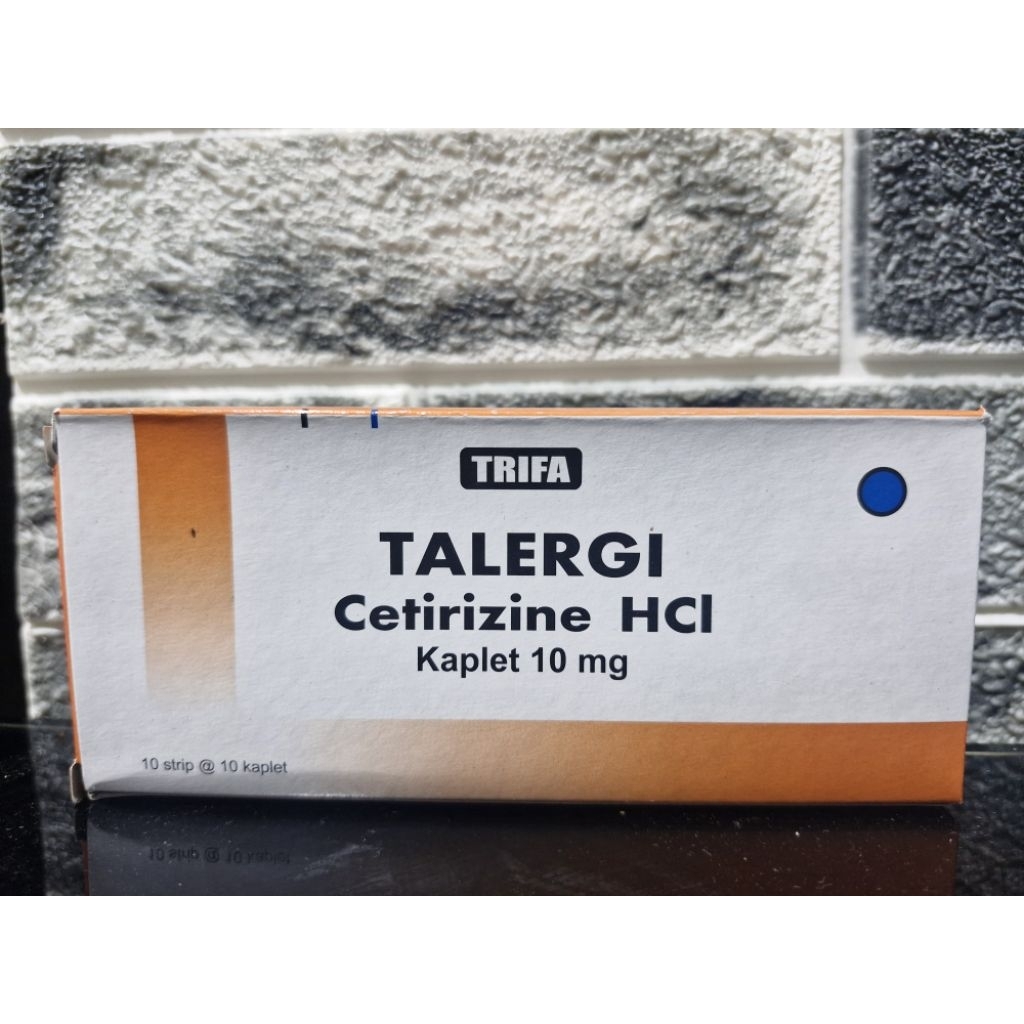 Jual TALERGI 10 MG BOX ISI 100 KAPLET | Shopee Indonesia