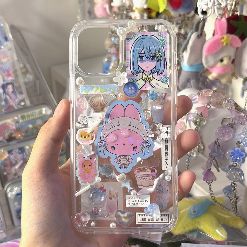 Jual ₊˚⊹ ᰔ Deco Case IP 12 ꩜ .ᐟ | Shopee Indonesia