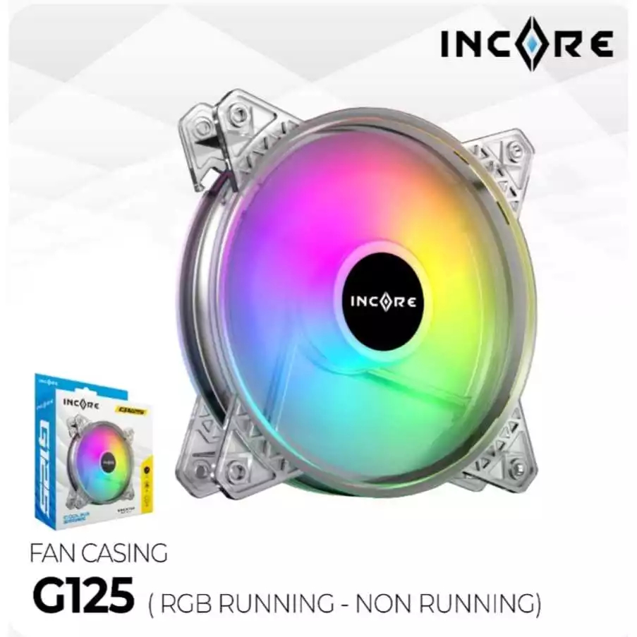 Jual Fan Case / Casing Gaming INCORE G125 Transparant 12 CM | Shopee ...