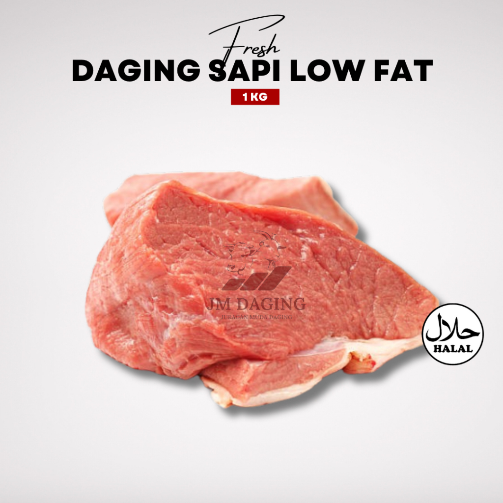 Jual Daging Sapi Rendang Low Fat Rendah Lemak Less Fat Halal 1kg ...