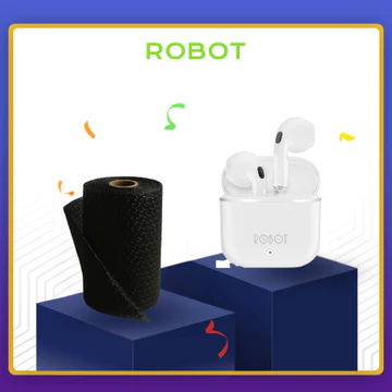 Robot TWS Wireless Earphone Airbuds New T50S BT 6.0 True Wireless Headset Bluetooth Earbuds