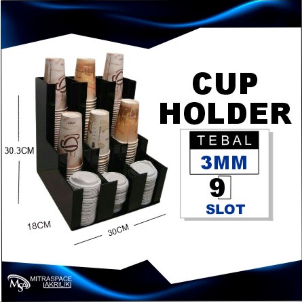 Jual RAK KOPI SACHET 9 SLOT/DISPENSER ORGANIZER CAFE/ RAK DISPLAY ...