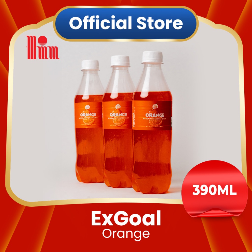 Jual Exgoal Ready to Drink Orange 390 ml | Shopee Indonesia