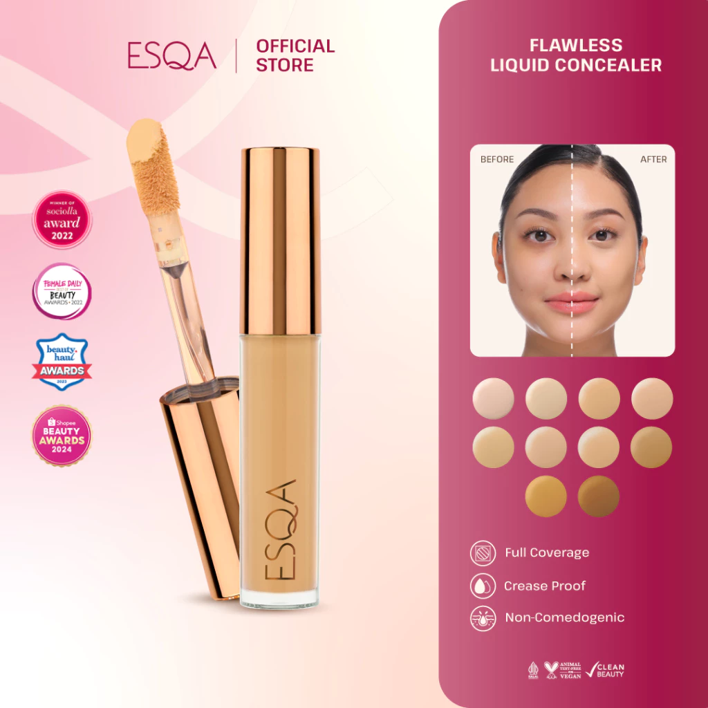 Pratinjau ESQA Flawless Liquid Concealer