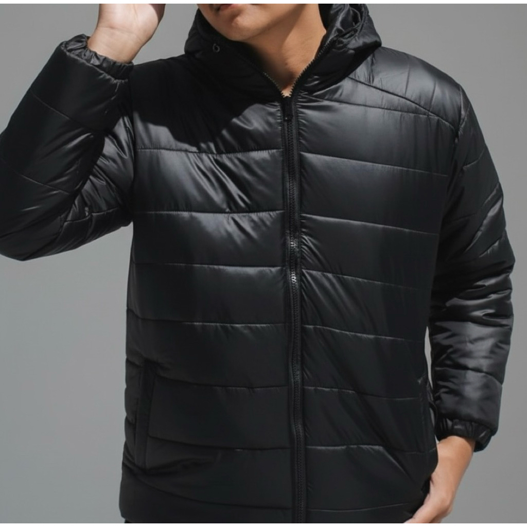 Jual Doublering - Jaket Puffer Pria Waterproof Tebal Hangat Jacket ...