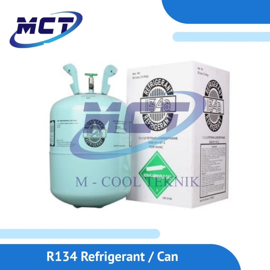 Jual Freon R134 Refrigerant 13.6 kg Tabung Besar R 134 Gas Pendingin AC ...