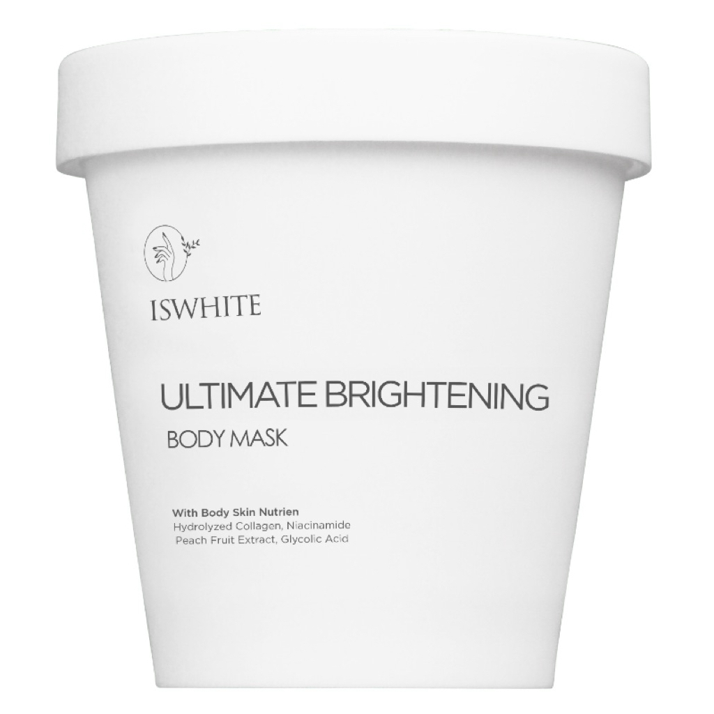 Jual ISWHITE Ultimate Brightening Body Mask 200gr | Masker Badan ...
