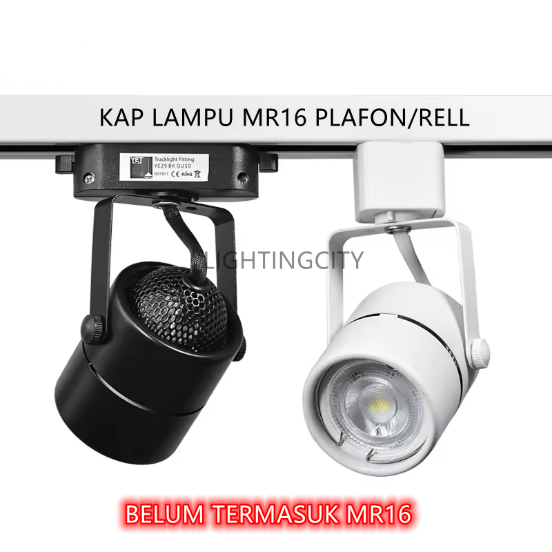 Jual KAP MR16 KAP LAMPU MR16 TRACK RELL PLAFON KAP LAMPU SOROT ...