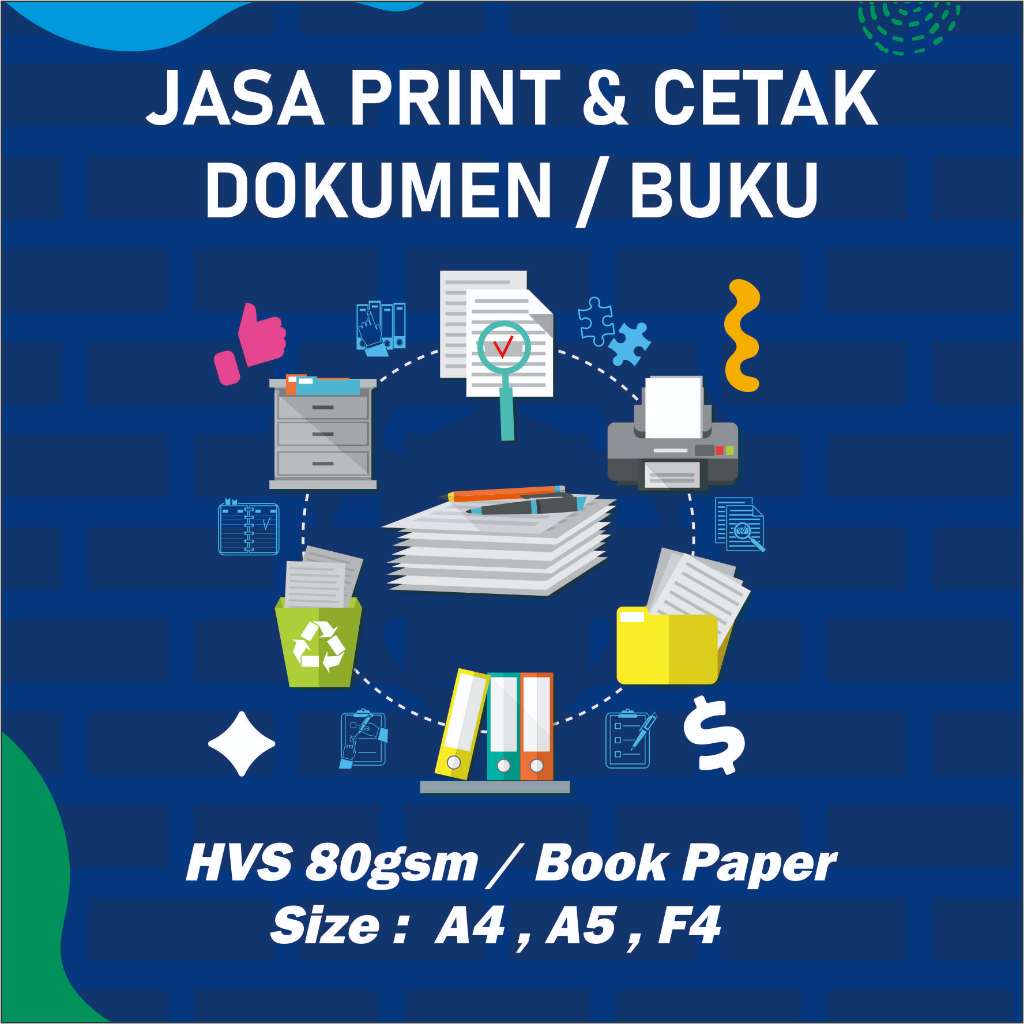 JASA PRINT & CETAK DOKUMEN / BUKU