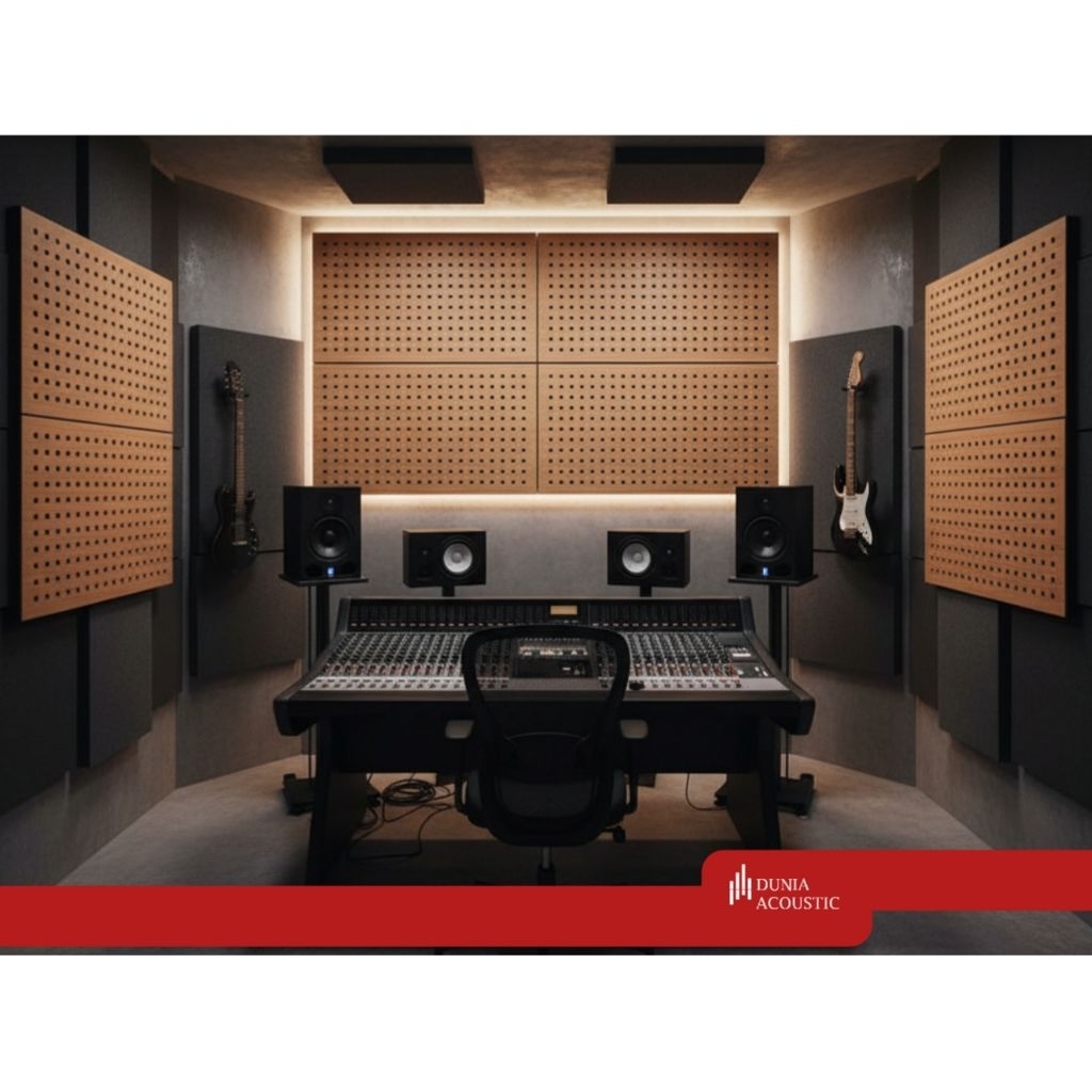 Jual Perforated Panel Akustik Peredam Suara Ruangan | Shopee Indonesia