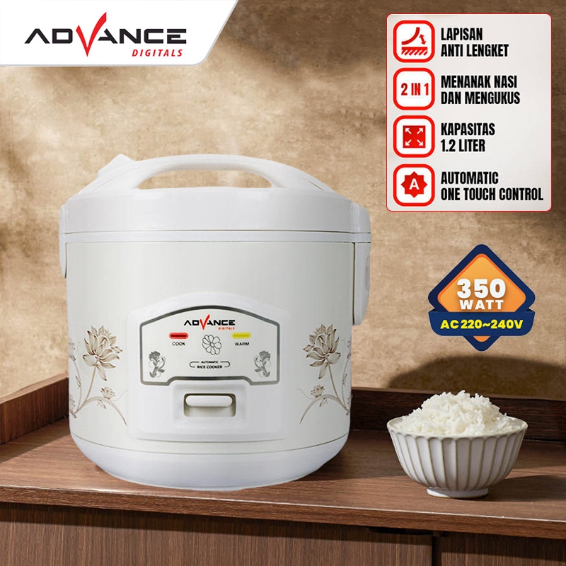Jual Advance rice cooker mini A-12 rice cooker low watt 1.2 liter magic ...