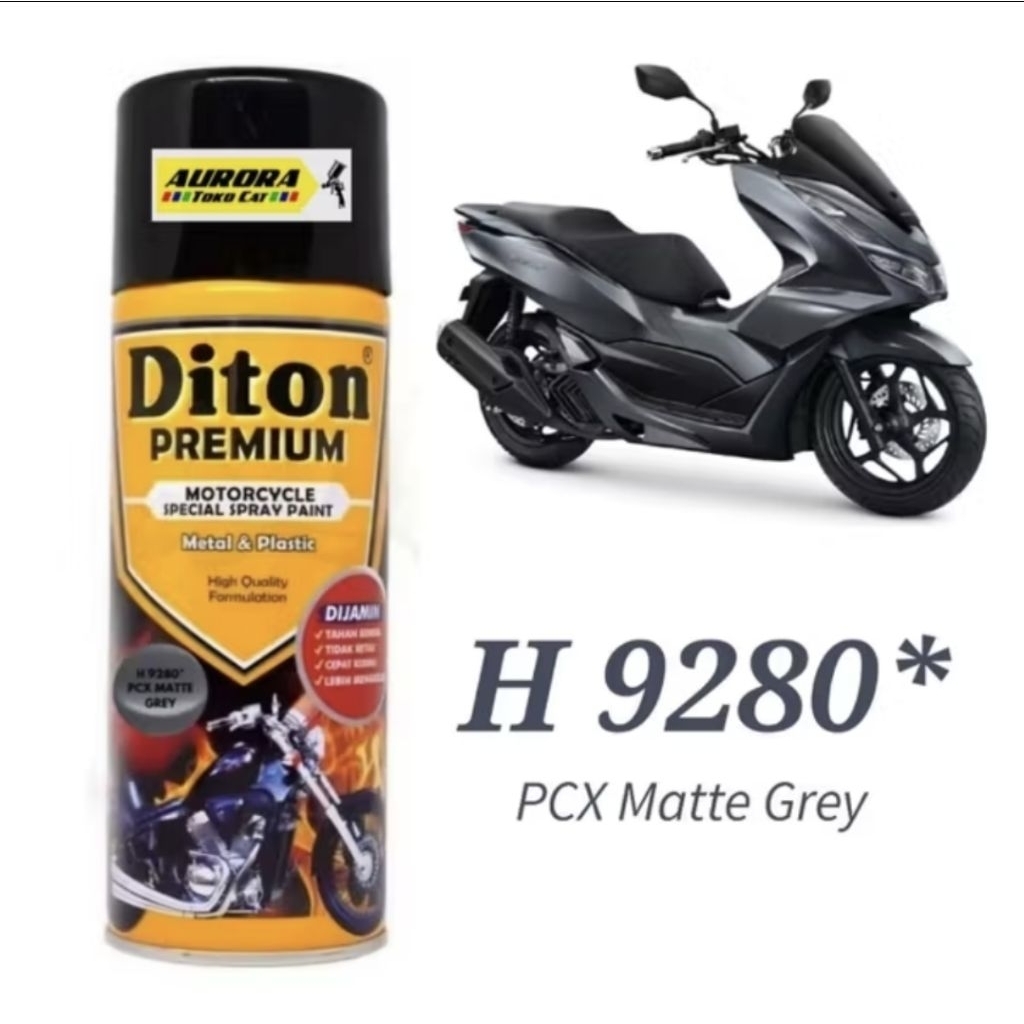 Jual Diton Premium PCX Matte Grey H 9280 * Abu Abu Doff Dof Dop Honda ...
