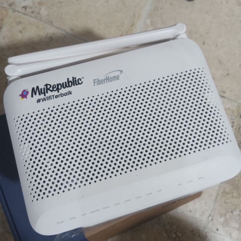 Jual fiberhome HG6145D2 bisa add WAN dualband port biru | Shopee Indonesia