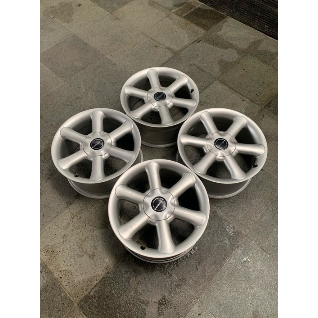 Jual Velg bekas Borbet Type D R17 lebar 8 rata pcd 4x100 et 30 Made in ...