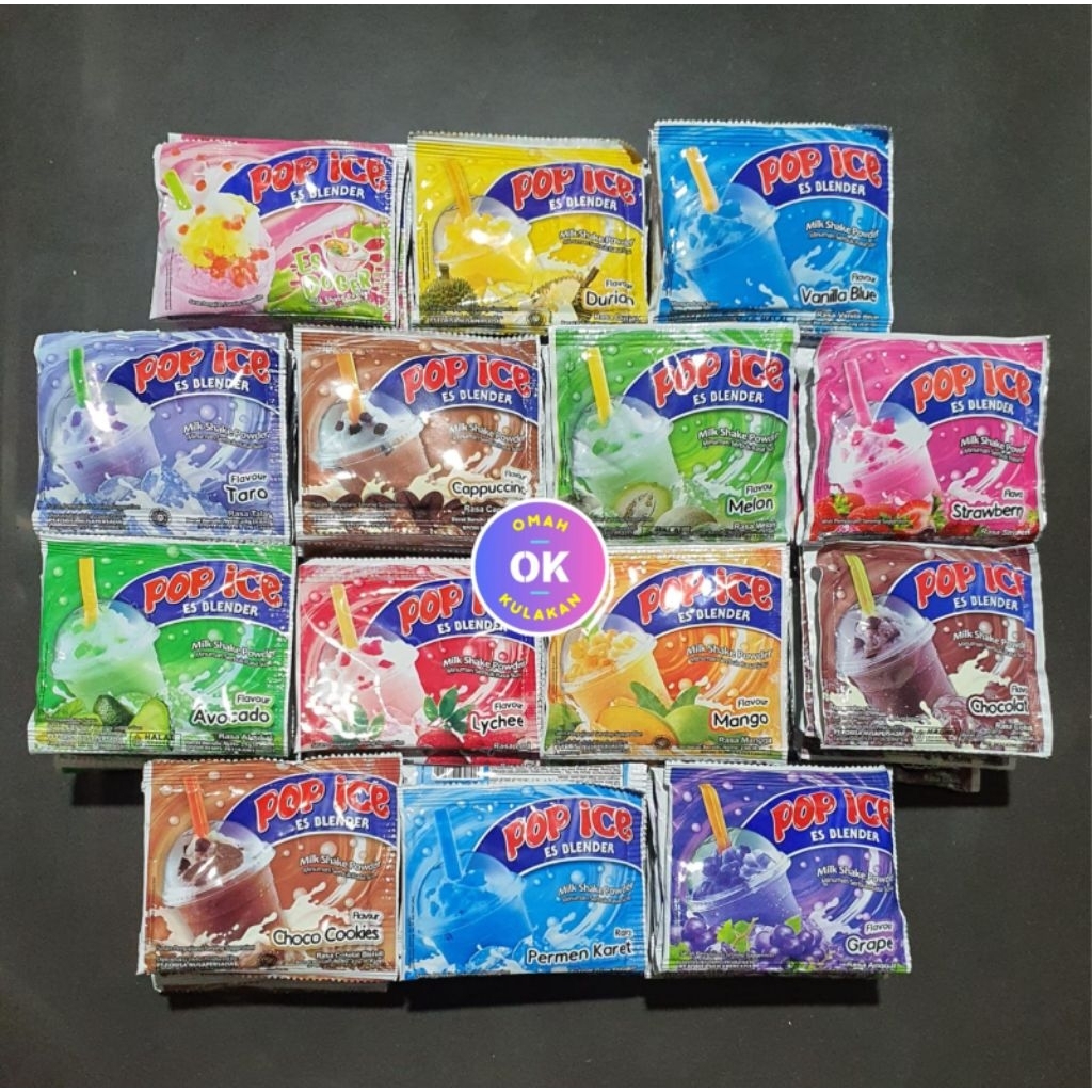 Jual POP ICE Rentengan isi 10 sachet | Shopee Indonesia