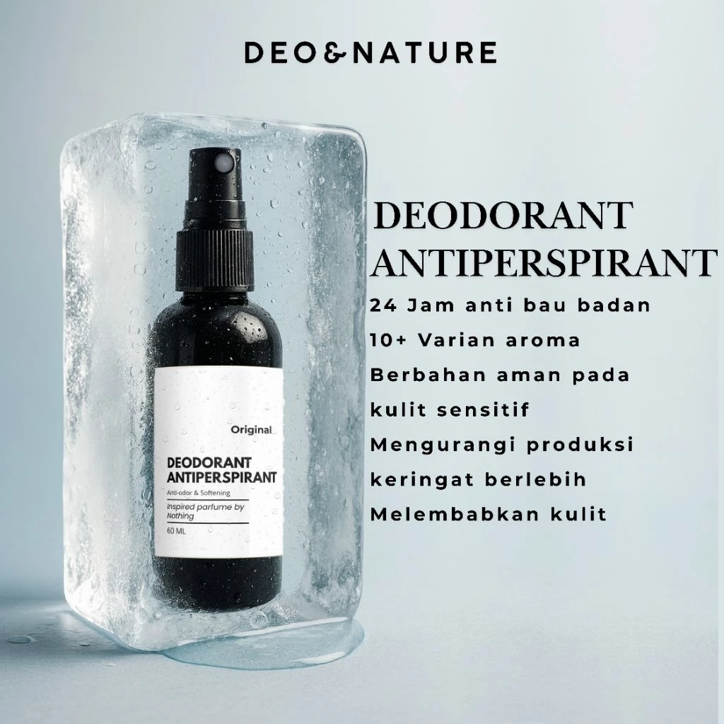 Deo & Nature Deodoran Spray Tawas: Solusi Alami Lawan Bau Badan 24 Jam