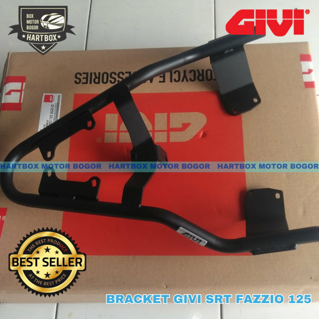 Jual Bracket Box SRT Yamaha Fazzio 125 | BRACKET GIVI SRT FAZZIO125 ...