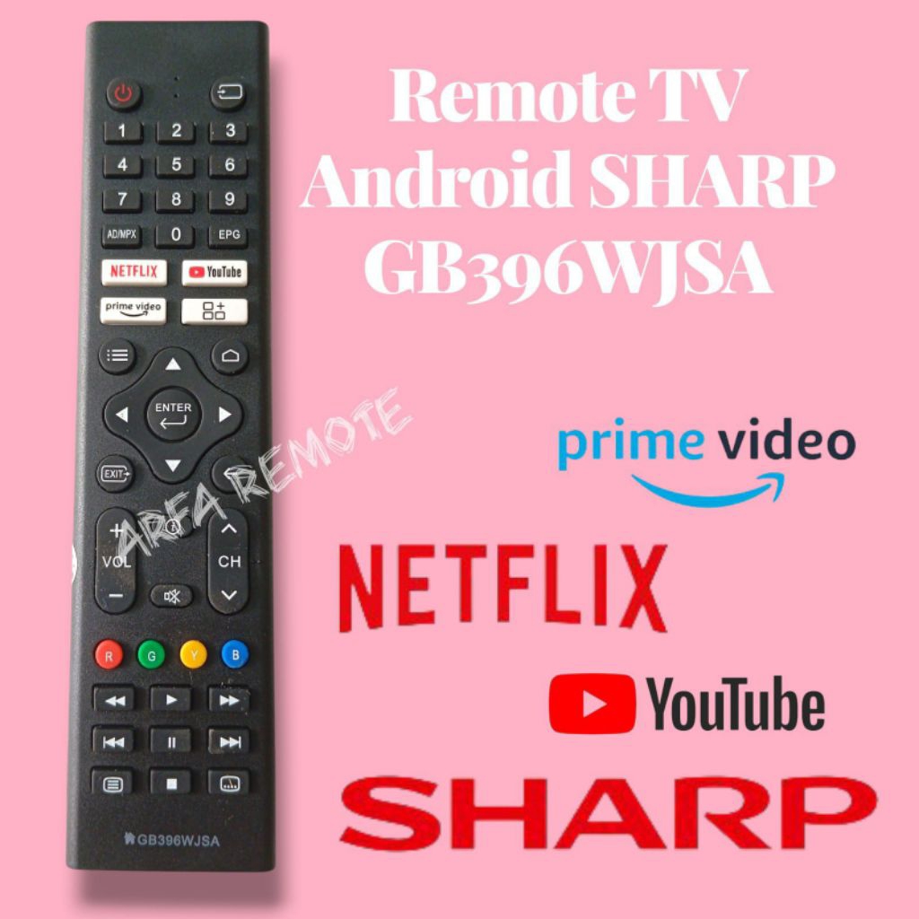 Jual Remote Tv Sharp GB396WJSA Sharp Android Smart TV Sharp 2T-C42DF1 ...