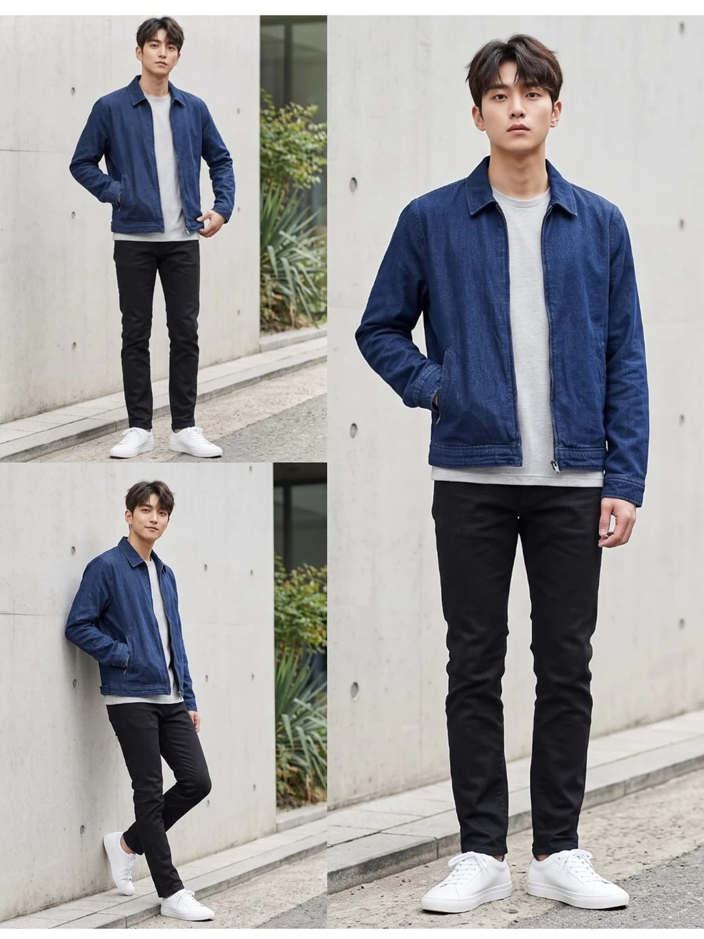 Jaket Jeans Pria GP Relaxed Denim Jacket - 2732