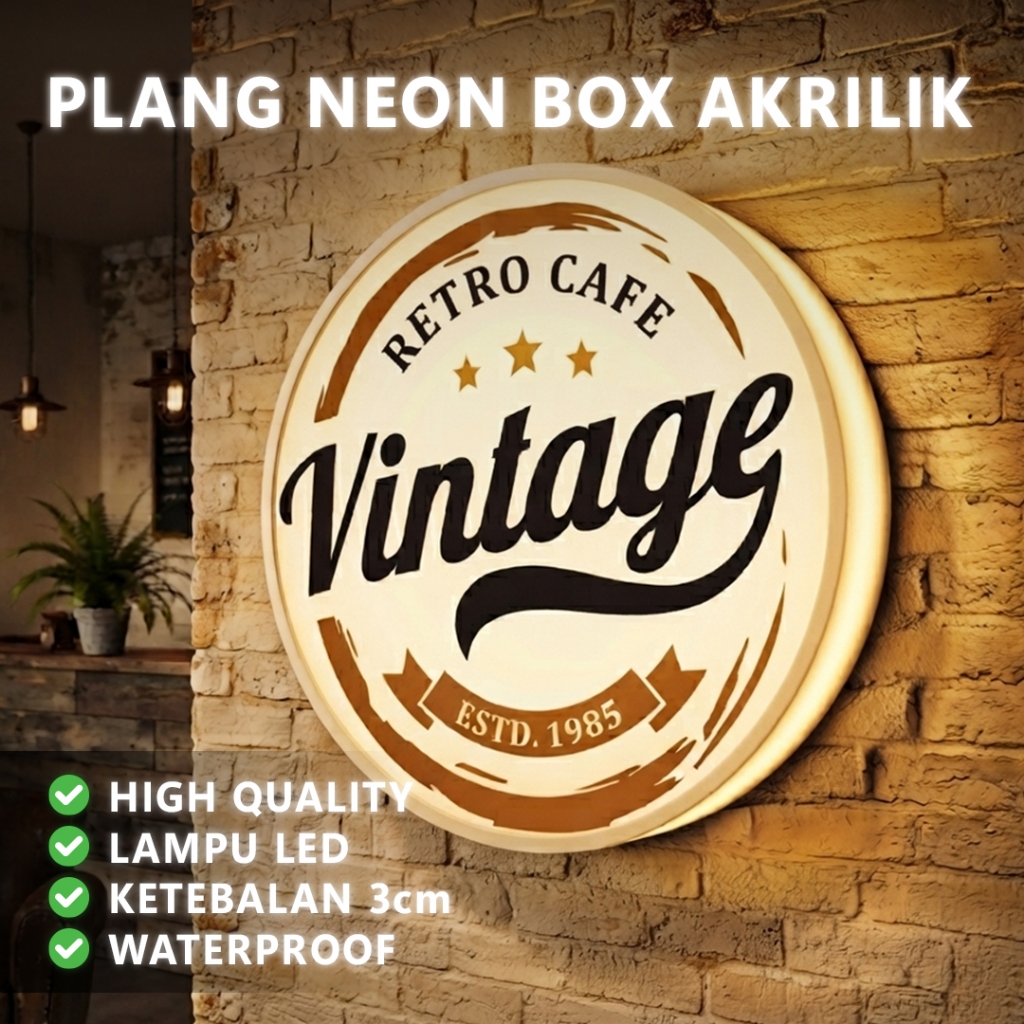 Jual Neon Box Acrylic Terlengkap & Harga Terbaru Agustus 2026 | Shopee ...