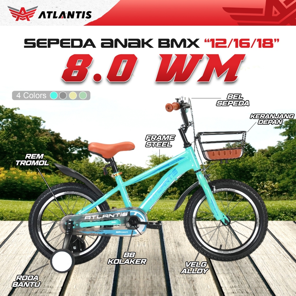 Jual Sepeda Atlantis BMX 8.0 | Shopee Indonesia
