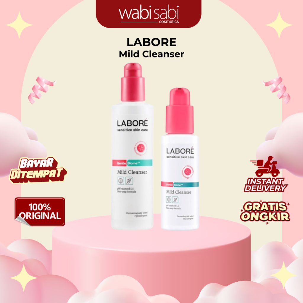 Jual LABORE - GentleBiome Mild Cleanser | Shopee Indonesia