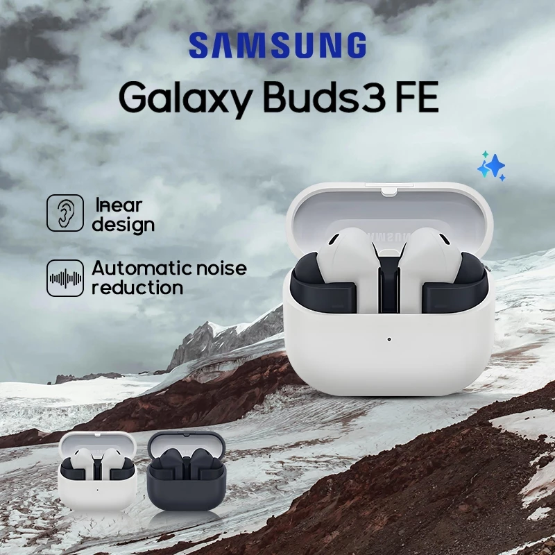 [COD] Stok Siap Buds 3 FE Wireless Bluetooth Earphone Super Clone 1:1 Telinga Nirkabel 360 Audio & Hi-Fi Sound Kompatibel Android & iOS Tahan Air Stok Siap untuk Semua Jender Design - foto 1