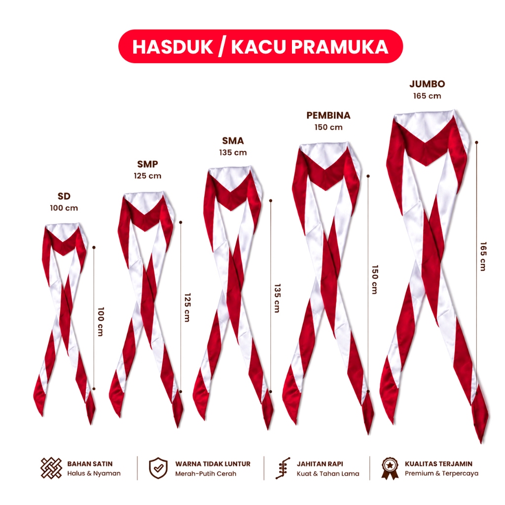 Jual Hasduk Pramuka Terlengkap & Harga Terbaru Juli 2026 | Shopee Indonesia