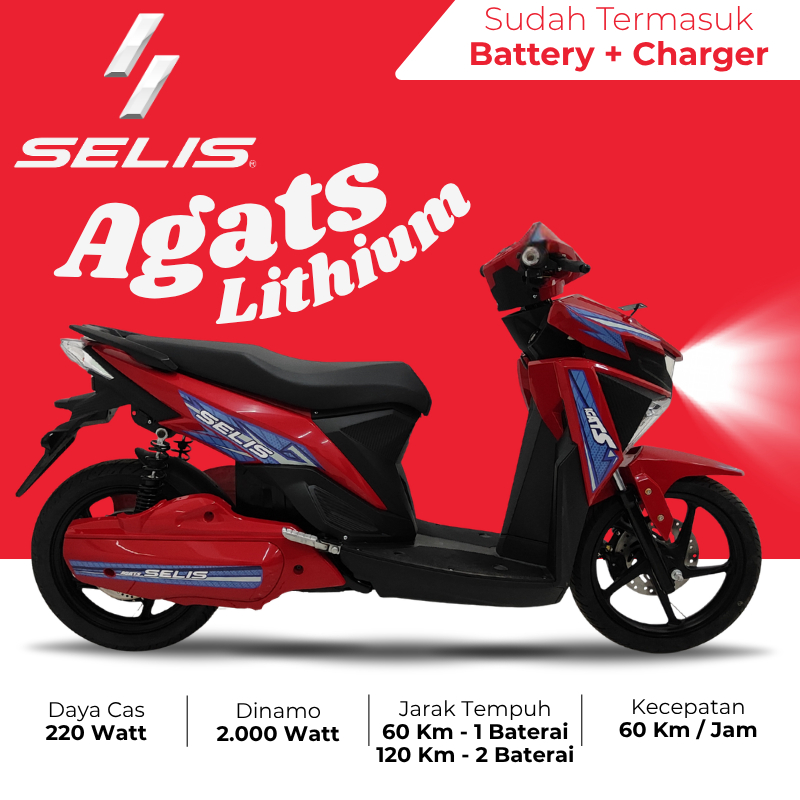 SELIS - Motor listrik tipe Agats - Battery Lithium - Off The Road