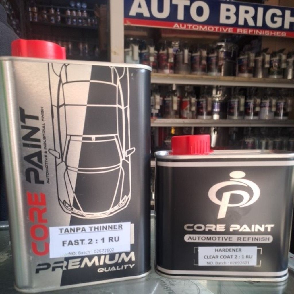 Jual Core paint HS / Fast Ru clear coat 2:1 ORIGINAL | Shopee Indonesia