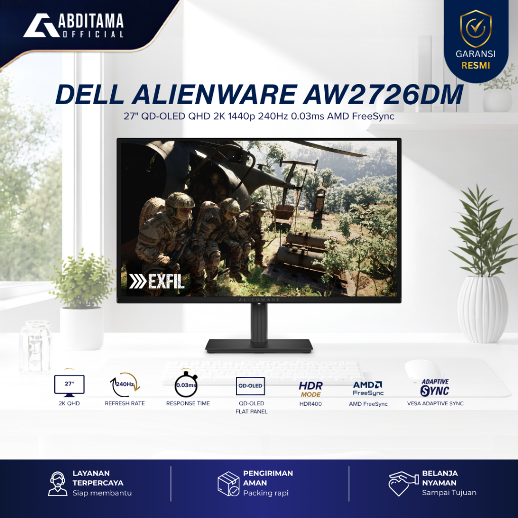 Jual DELL ALIENWARE AW2726DM 27