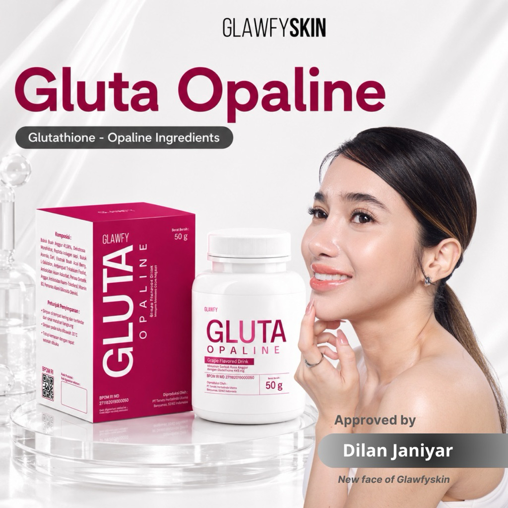 glutathione powder for skin in indonesia Jual GLUTA OPALINE L-Glutathione Glawfyskin | BPOM | Powder Gluta & Vitamin C Vitamin B12 Injections in organic_seeds Tamaño:120 Cápsulas
