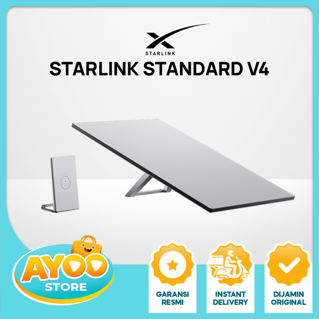 Jual STARLINK STANDARD Gen 3 V4 WiFi Kit Internet Satelit | Shopee ...