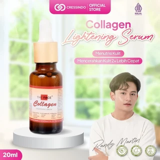 THE FACE Collagen Lightening Serum with Vitamin C 20ml - Menutrisi & Mencerahkan Kulit