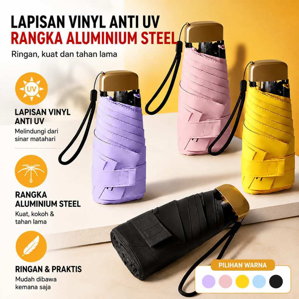 Keunggulan Payung Lipat M9