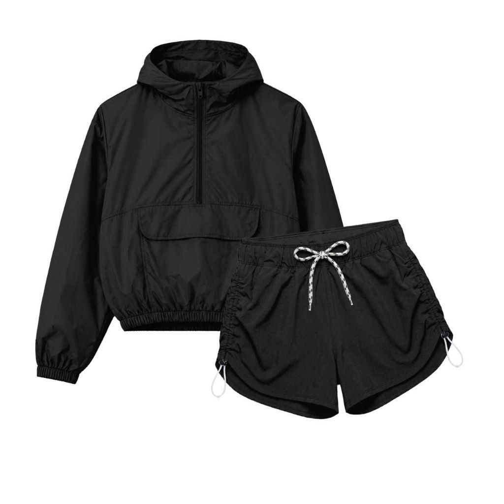 SZIASZTOK - Setelan Jacket Olahraga Wanita Aktivitas Outdoor