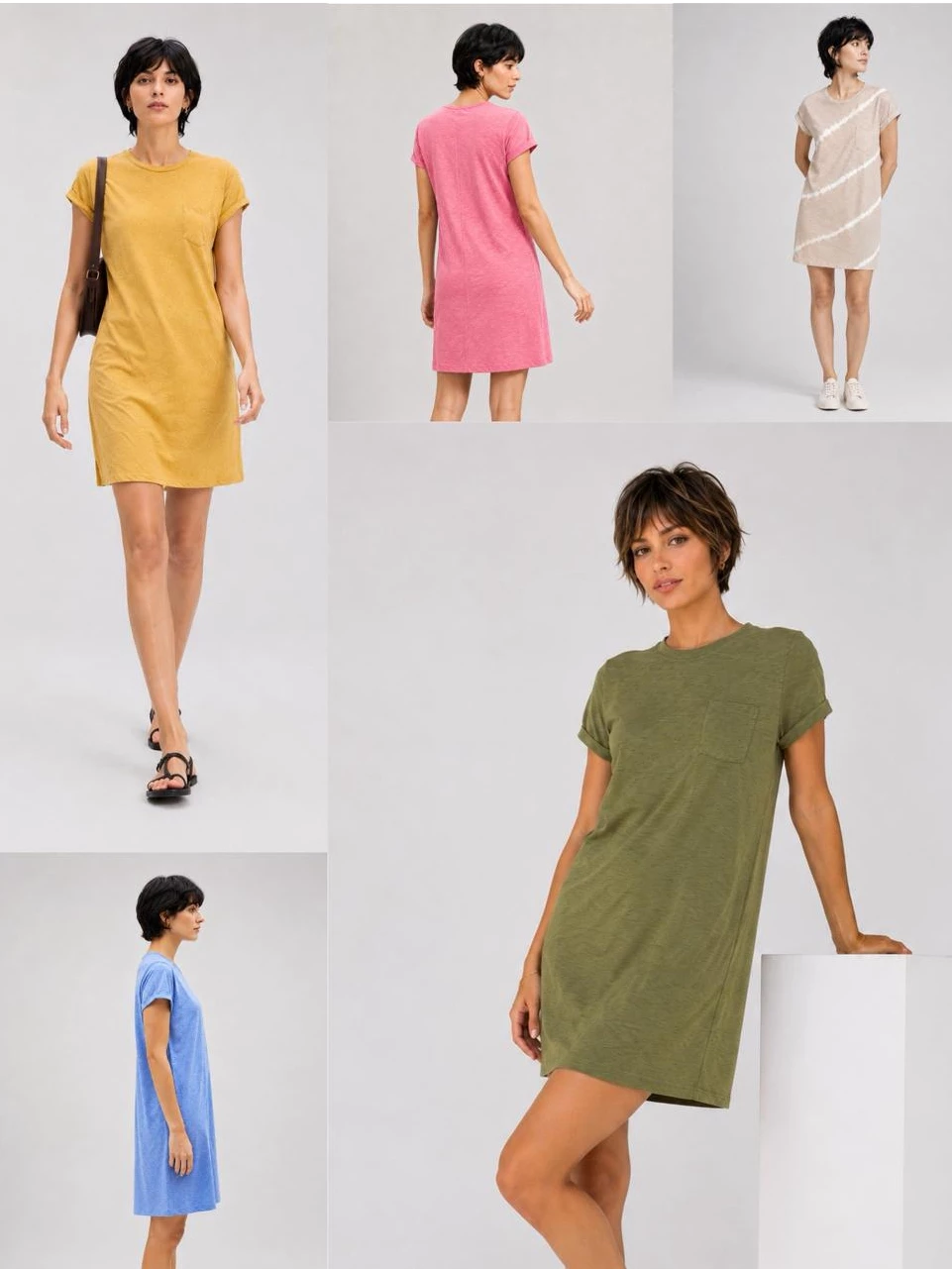 GP Casual Dress - Dress Santai Cotton Adem - 3289