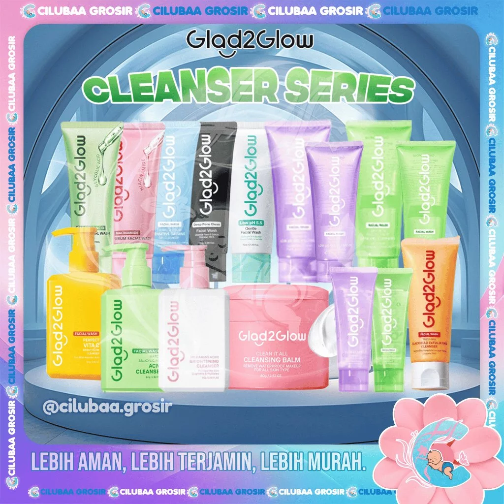 Glad2Glow Cleanser Series Brightening Acne Care