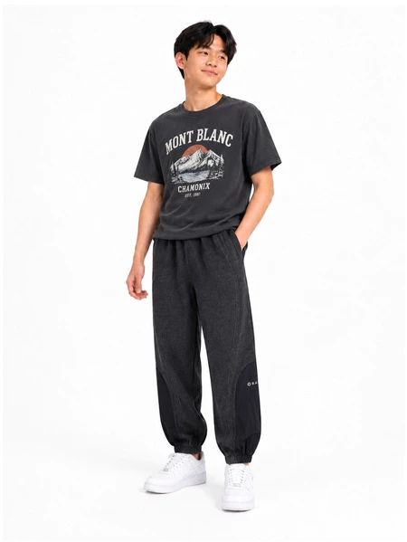 Boys' Polar Fleece and Synthetic Fiber Jogger Pants TPN Celana Jogger Anak Remaja