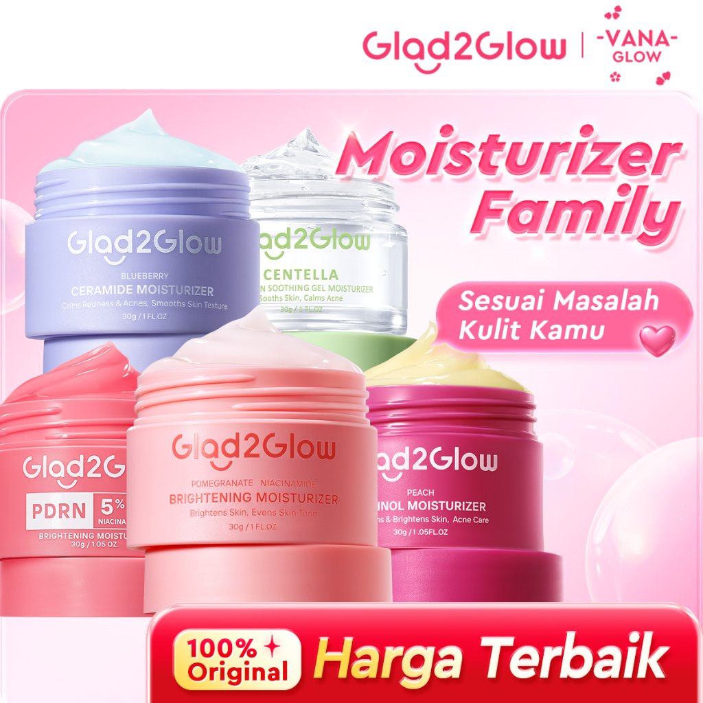Glad2Glow Moisturizer Set For Brightening & Hydration