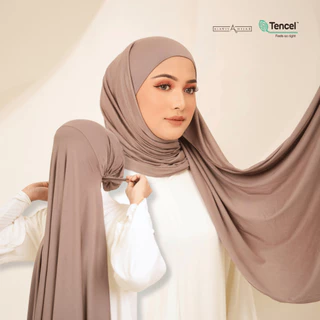 Alawiyahijab - Nura Instant TENCEL™ Antibacterial (Pashmina inner bukan kaos rayon/jersey) Breathable Tencel Modal