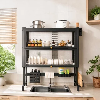 Rak Wastafel Multifungsi Stainless Serbaguna