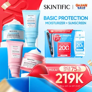 Skintific 2PCS UV Protection Set SPF50+ Brightening