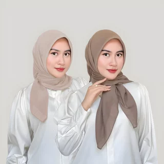 AIDA - Hijab Segi Empat Paris Premium Paris Voal Premium