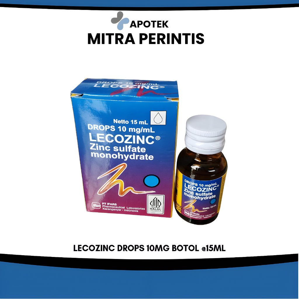 Jual LECOZINC DROPS 10MG 1 BOTOL @15ML | Shopee Indonesia