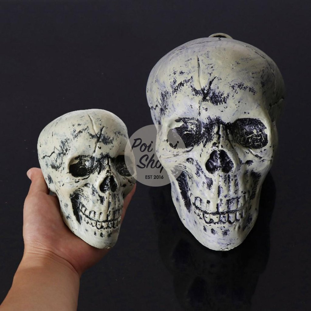 Jual Props Halloween Tengkorak Skull Anak Pajangan Dekorasi Horror ...