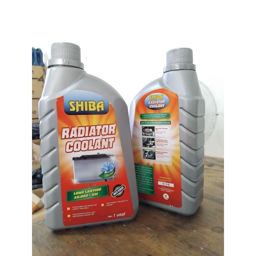 Jual oli Radiator Motor dan mobil coolant shiba/Radiator 1000ml ...