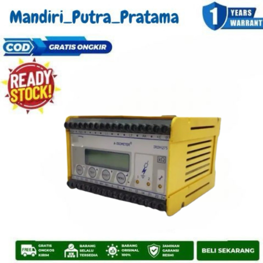 Jual BENDER INSULATION MONITORING DEVICE A-ISOMETER IRDH275 | Shopee ...