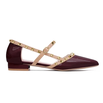 FINDAL Flatshoes Wanita Runcing Sandal Flat Elegan Korean Style HI 121